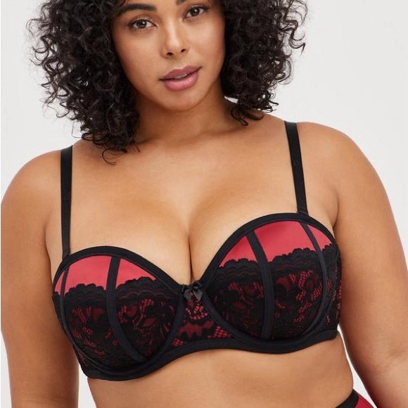 Torrid Curves Bombshell Everyday Strapless Push-Up Bra 44B - Picture 1 of 6